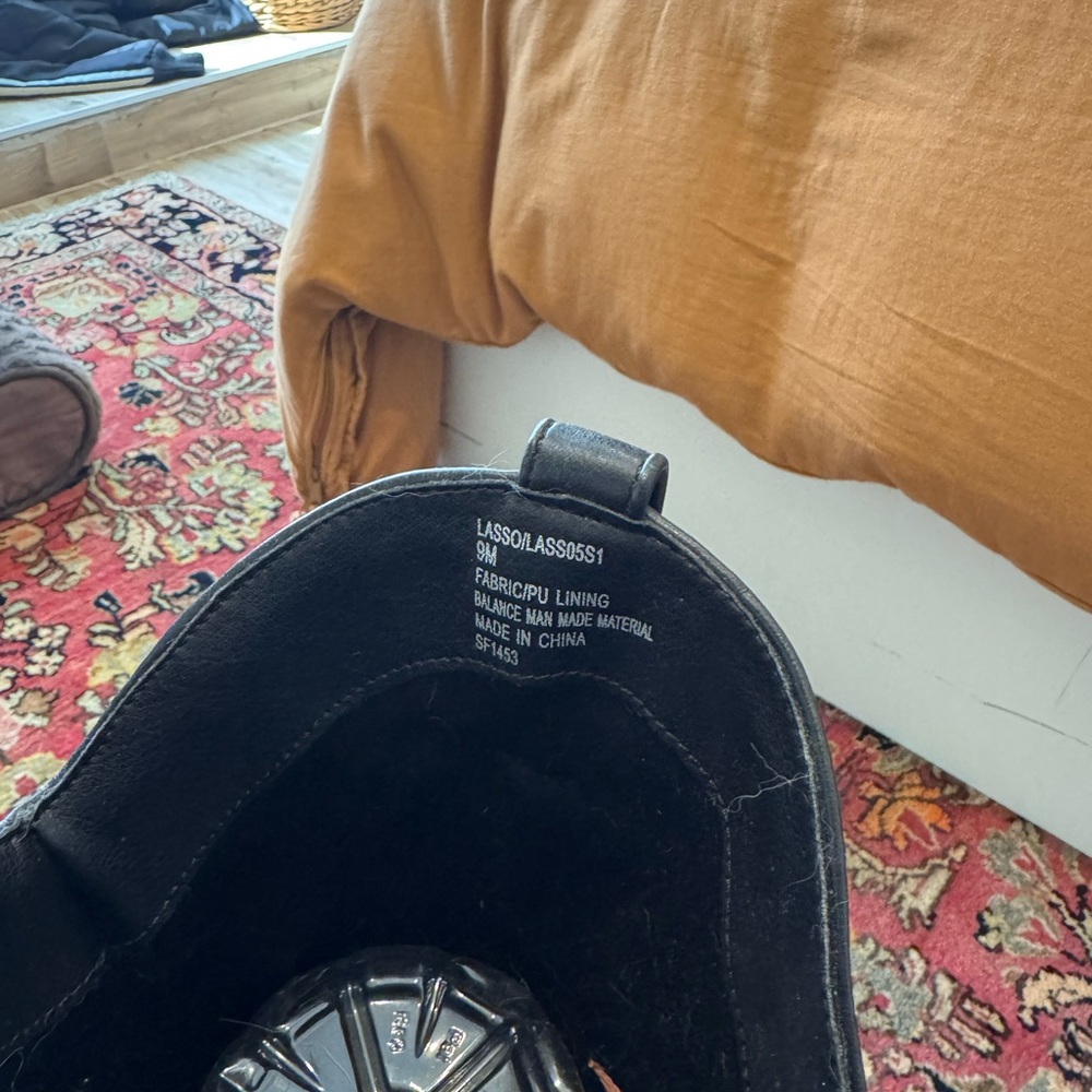 Steve Madden Black Embroidered Lasso Boot - Picture 5 of 8